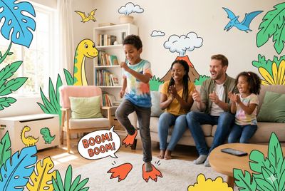 Dino Stomp Mini! pack — prehistoric jungle theme